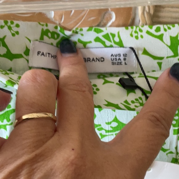 Faithfull The Brand Cuesta floral-print midi skirt  NWT - Picture 7 of 12